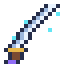 enchanted longsword with a runed blade